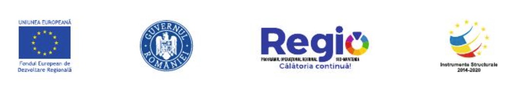 Uniunea Europeană – Fondul European de Dezvoltare Regională, Guvernul României, Regio – Programul Operațional Regional Sud-Muntenia, Instrumente Structurale 2014–2020